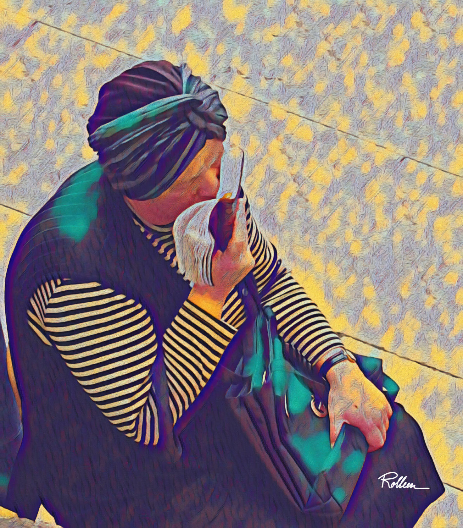 Woman at the Wailing Wall